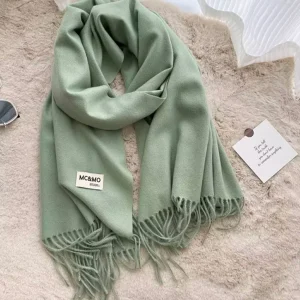 Pathz Fringe Scarf - Sage* Scarves, Gloves & Hats