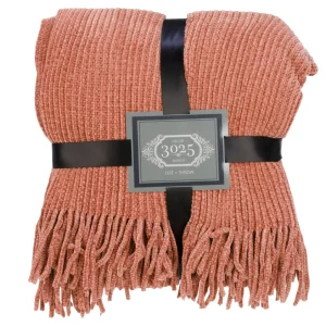 Attitudes Import 2 Fringe Throw - Rusty* Throws