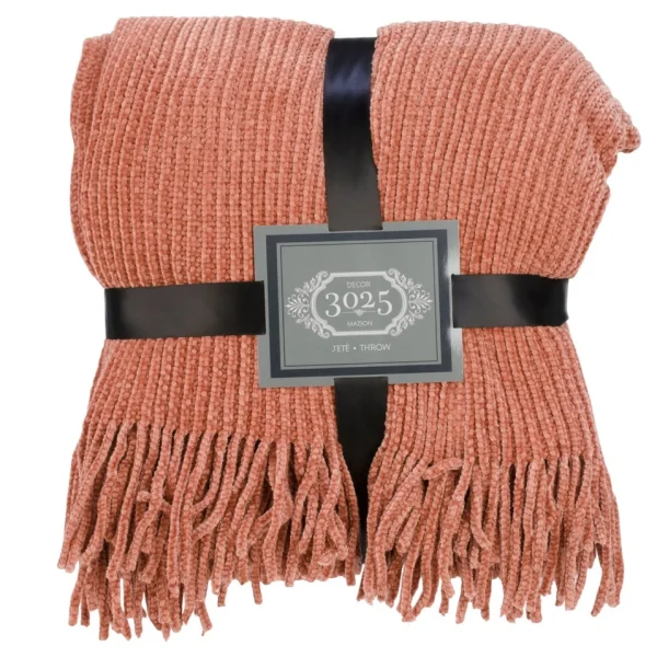 Attitudes Import 2 Fringe Throw - Rusty* Throws