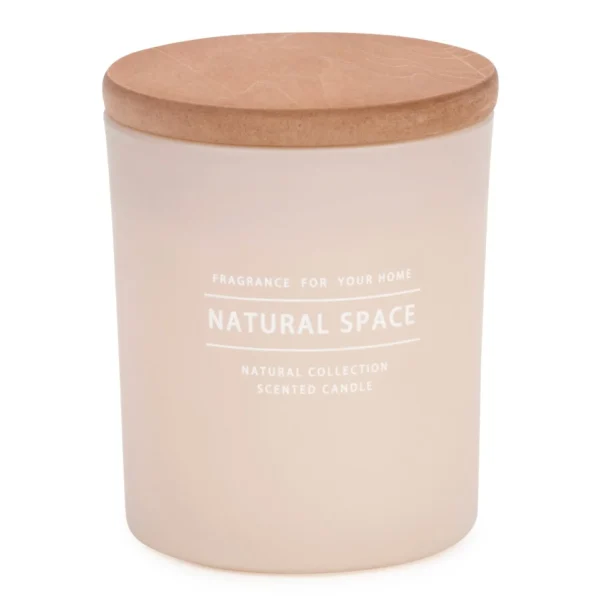Attitudes Import Glass Candle - Natural Space* Decorative Candles