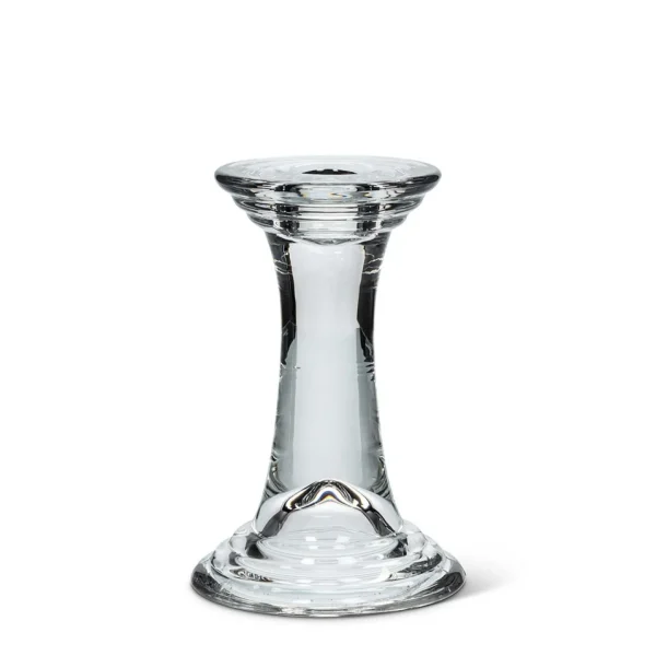 Abbott 5" Glass Candle Holder* Candle Holders