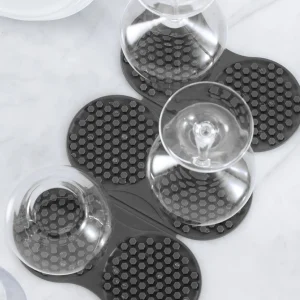 Trudeau Glass Drying Mat* All For Wine