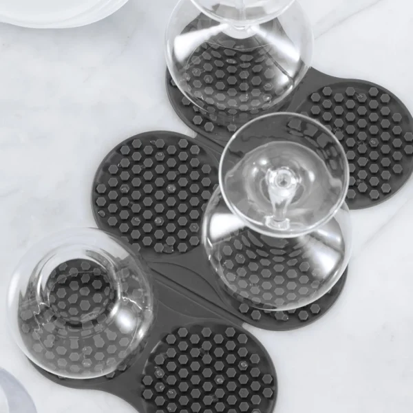 Trudeau Glass Drying Mat* All For Wine
