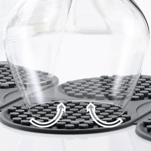 Trudeau Glass Drying Mat* All For Wine