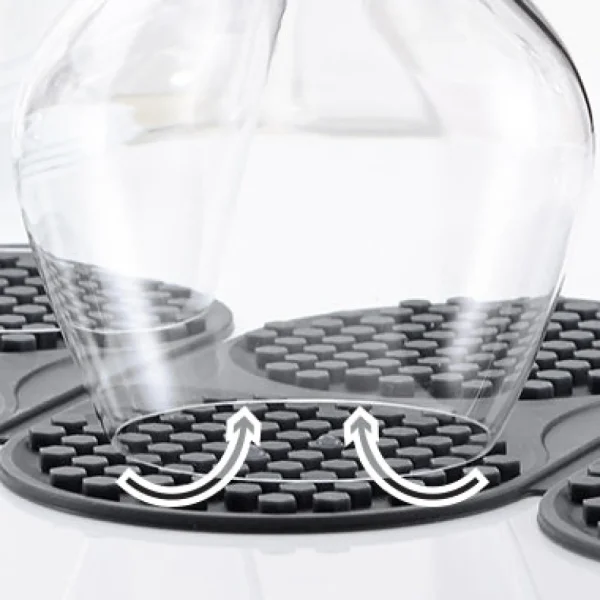 Trudeau Glass Drying Mat* All For Wine