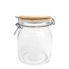 Safdie & Co Glass Jar With Wooden Lid* Conservation Accessories