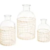 Group ADV Glass Vase With Rope* Vases & Pots