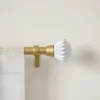 Umbra Gold Curtain Rod - Pleat* Poles & Curtains