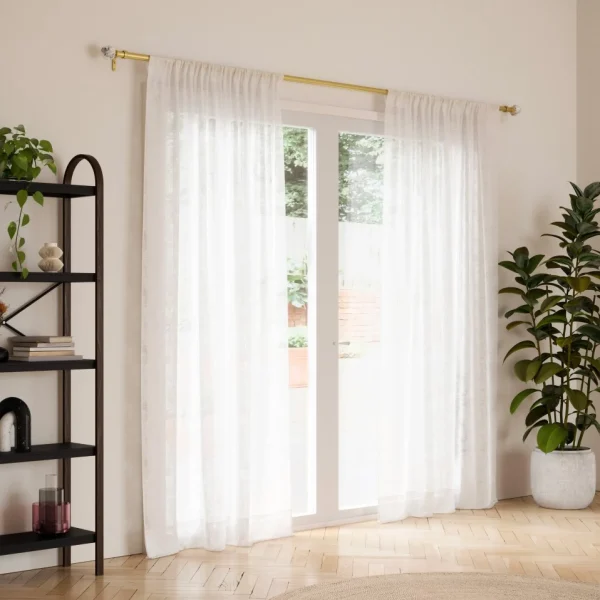 Umbra Gold Curtain Rod - Venus* Poles & Curtains
