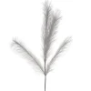 Attitudes Import Grey Feathers Stem - Illuminated* Dried Stems & Flowers