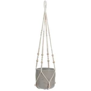 Abbott Hanging Macrame With Beads* Planters