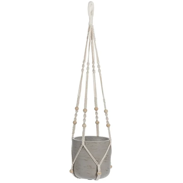 Abbott Hanging Macrame With Beads* Planters