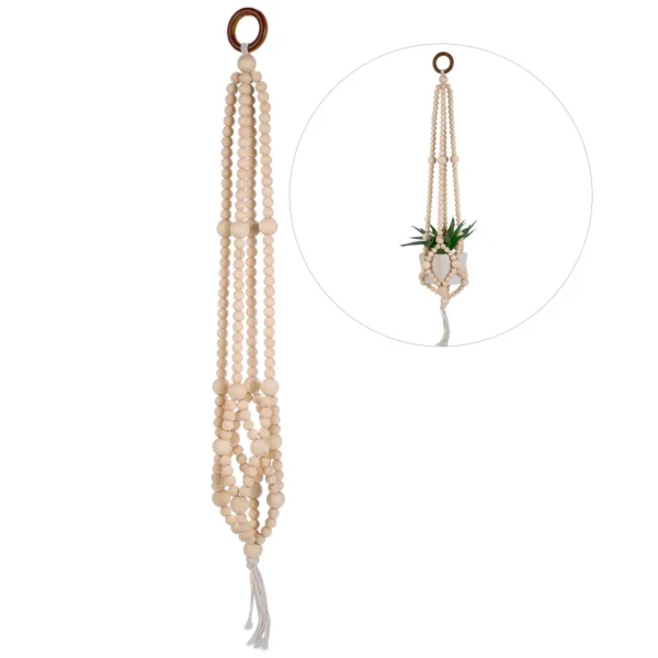Attitudes Import Hanging Planter - Beads* Planters