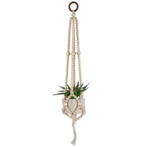 Attitudes Import Hanging Planter - Beads* Planters