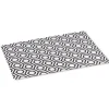 Abbott Hexagon And Round Placemat - Black And White* Tablecloths, Placemats & Napkins