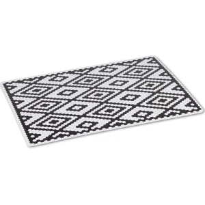 Abbott Hexagon Placemat - Black And White* Tablecloths, Placemats & Napkins