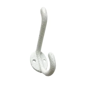 Nostalgia Import Hook - Classic White* Handles & Hooks