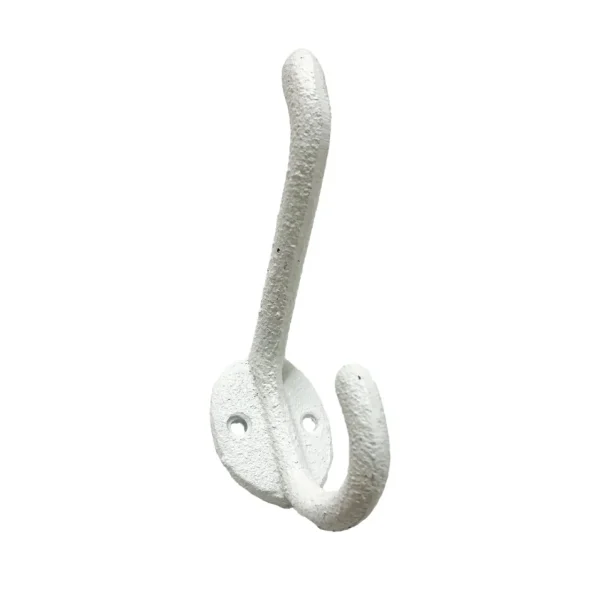 Nostalgia Import Hook - Classic White* Handles & Hooks