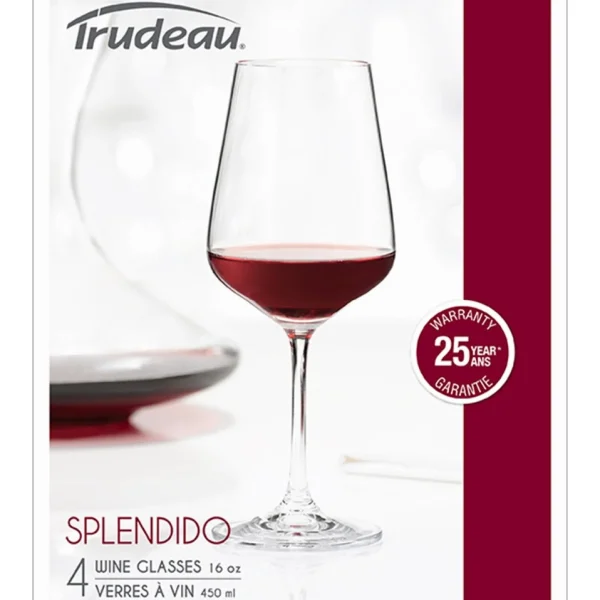 Trudeau Hybrid Wine Glass 450 Ml - Splendido* All For Wine