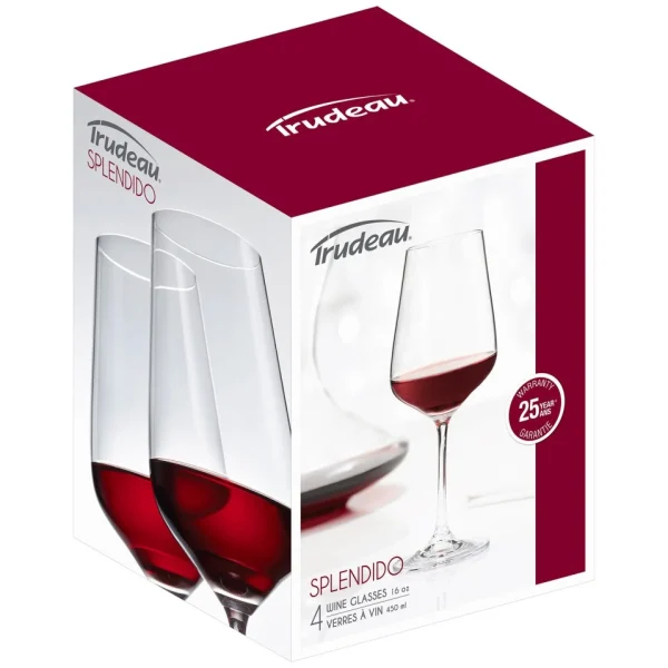 Trudeau Hybrid Wine Glass 450 Ml - Splendido* All For Wine