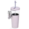 Adnart 2 In 1 Insulated Bottle - Light Pink* Traveling Mugs