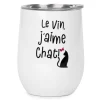 Attitudes Import 2 Isothermal Wine Glass - J'Aime Chat* All For Wine