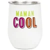 Attitudes Import Isothermal Wine Glass - Maman Cool* All For Wine