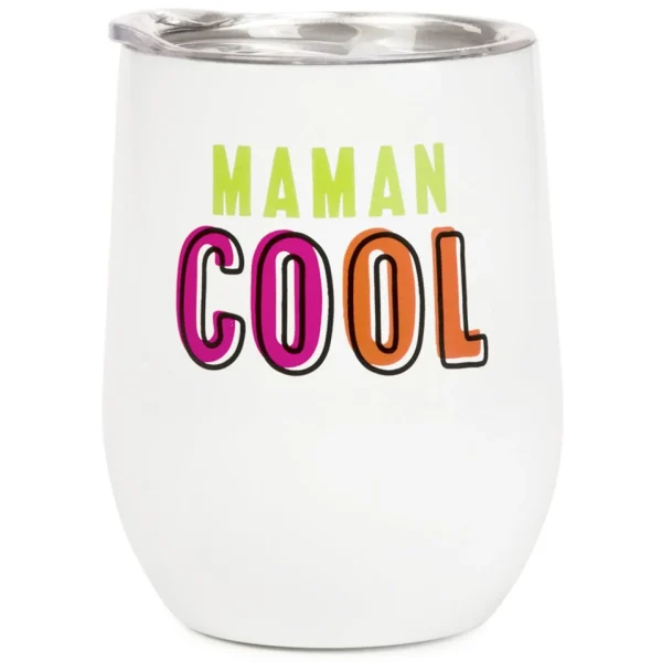 Attitudes Import Isothermal Wine Glass - Maman Cool* All For Wine