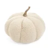 Group ADV Ivory Wool Pumpkin* Decorative Objects