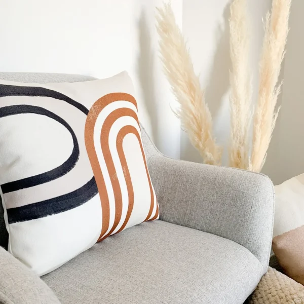 Les textiles Patlin Kozy Cushion - Double Arches* Cushions