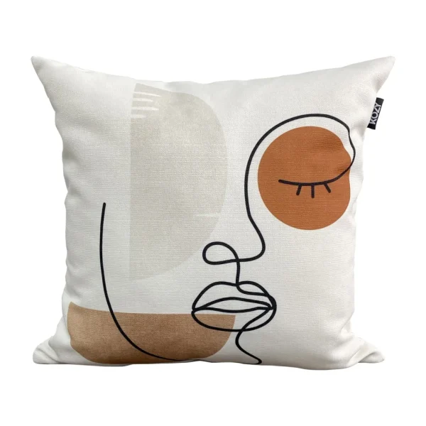 Les textiles Patlin Kozy Cushion - Face* Cushions
