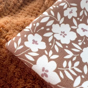 Kozy X Patelin Kozy Floral Cushion - Tobacco* Cushions