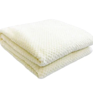 Agence K Kozy Textured Throw - Cream* Throws