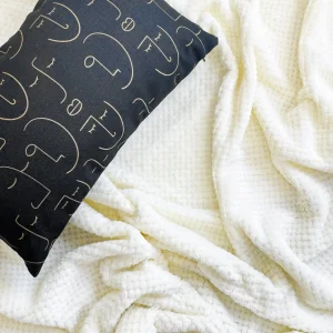 Agence K Kozy Textured Throw - Cream* Throws