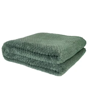 Agence K Kozy Textured Throw - Forest Green* Throws