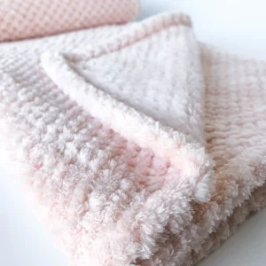 Agence K Kozy Textured Throw - Pink* Throws