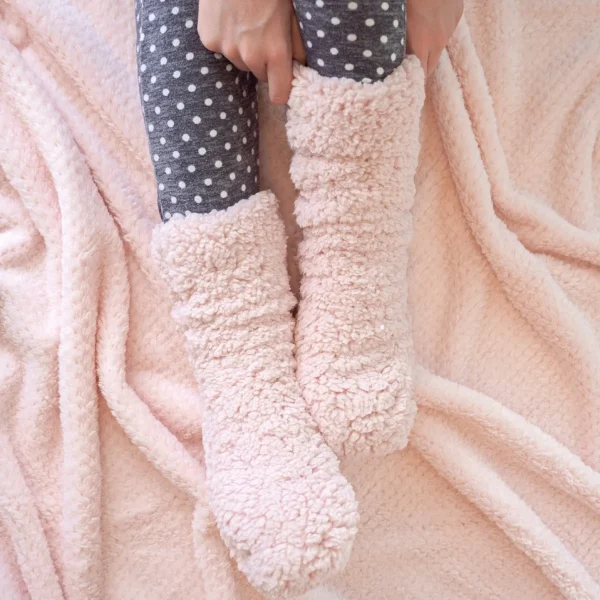 Agence K Kozy Textured Throw - Pink* Throws