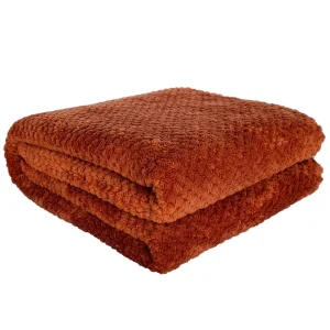 Agence K Kozy Textured Throw - Rusty* Throws