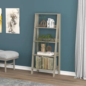 Safdie & Co Ladder Bookcase - .* Shelves & Racks