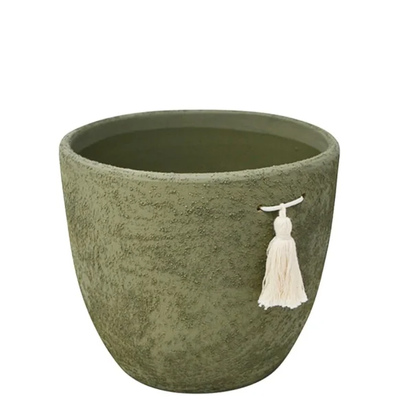 Nostalgia Import Large Green Planter - Talamone* Vases & Pots