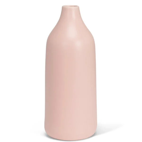 Abbott Large Matte Pink Vase - Cashmere* Vases & Pots