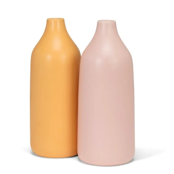 Abbott Large Matte Pink Vase - Cashmere* Vases & Pots