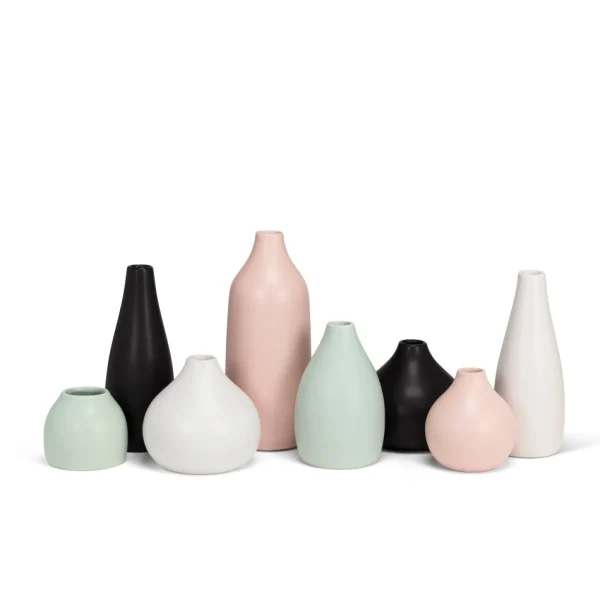 Abbott Large Matte Pink Vase - Cashmere* Vases & Pots