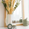 Attitudes Import 2 Large Rectangular Mirror - Wood And White* Mirrors