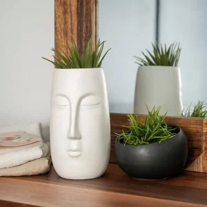 CTG Brands Large Vase - White Face* Vases & Pots