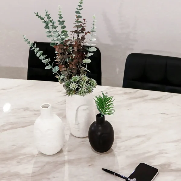 CTG Brands Large Vase - White Face* Vases & Pots