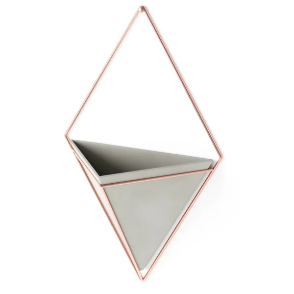 Umbra Large White Wall Planter - Trigg* Wall Planters