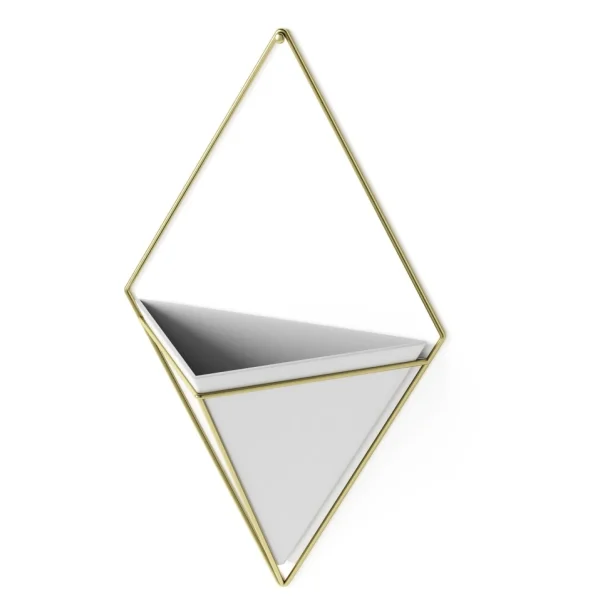 Umbra Large White Wall Planter - Trigg* Wall Planters