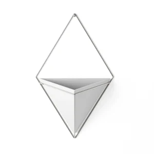 Umbra Large White Wall Planter - Trigg* Wall Planters