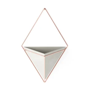 Umbra Large White Wall Planter - Trigg* Wall Planters
